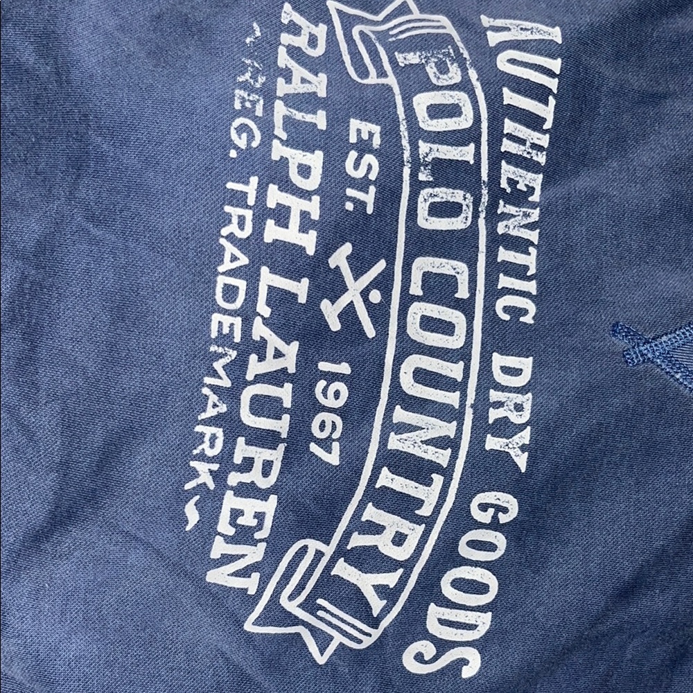 Ralph Lauren Polo Denim & Supply Blue Hoodie
